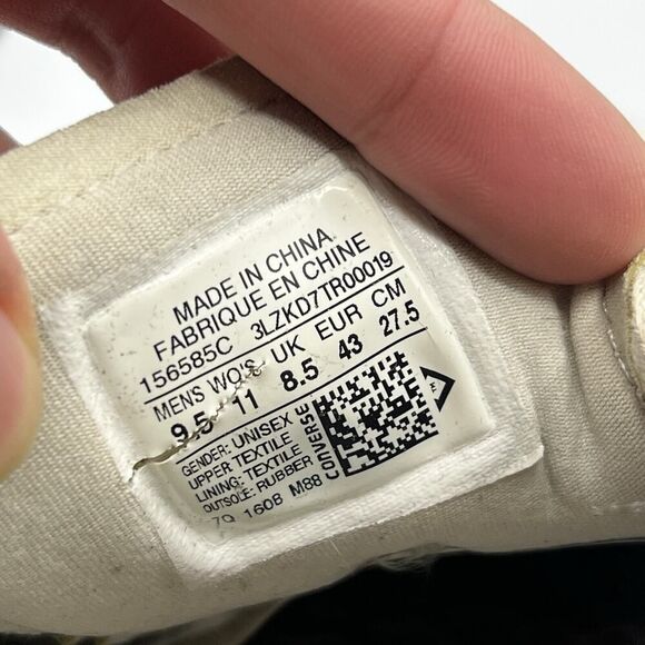 Converse All Star Auckland Modern OX Buff Mens Size 9.5 White Sneakers 156585C - Picture 11 of 12